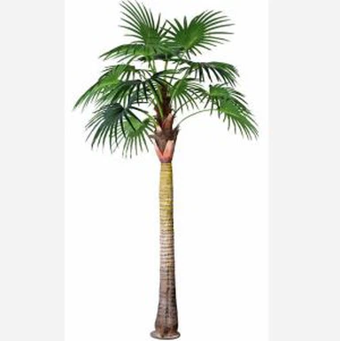 Atifisyèl Mini Fan Palm Tree
