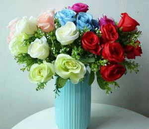 Atifisyèl swa Rose flè